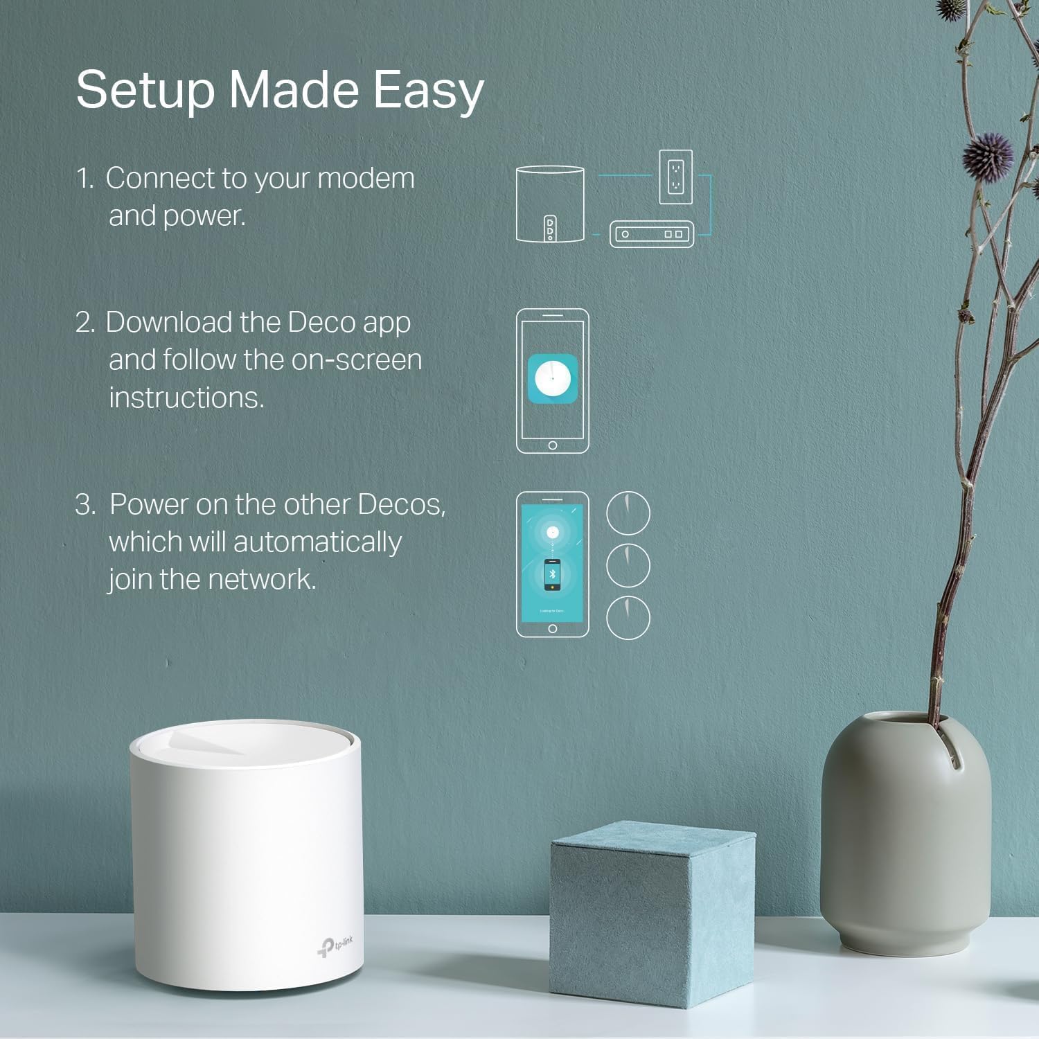 Amazon.com: TP-Link Deco WiFi 6 Mesh WiFi System(Deco X20